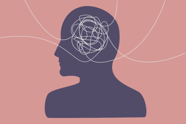 Person dealing with anxiety, searching for ways to cope